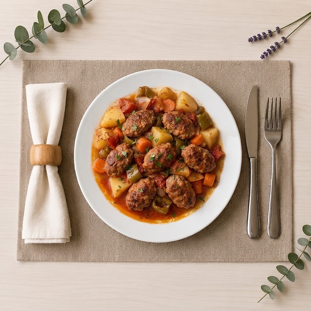 Sebzeli Fırın Köfte (250 Gr)