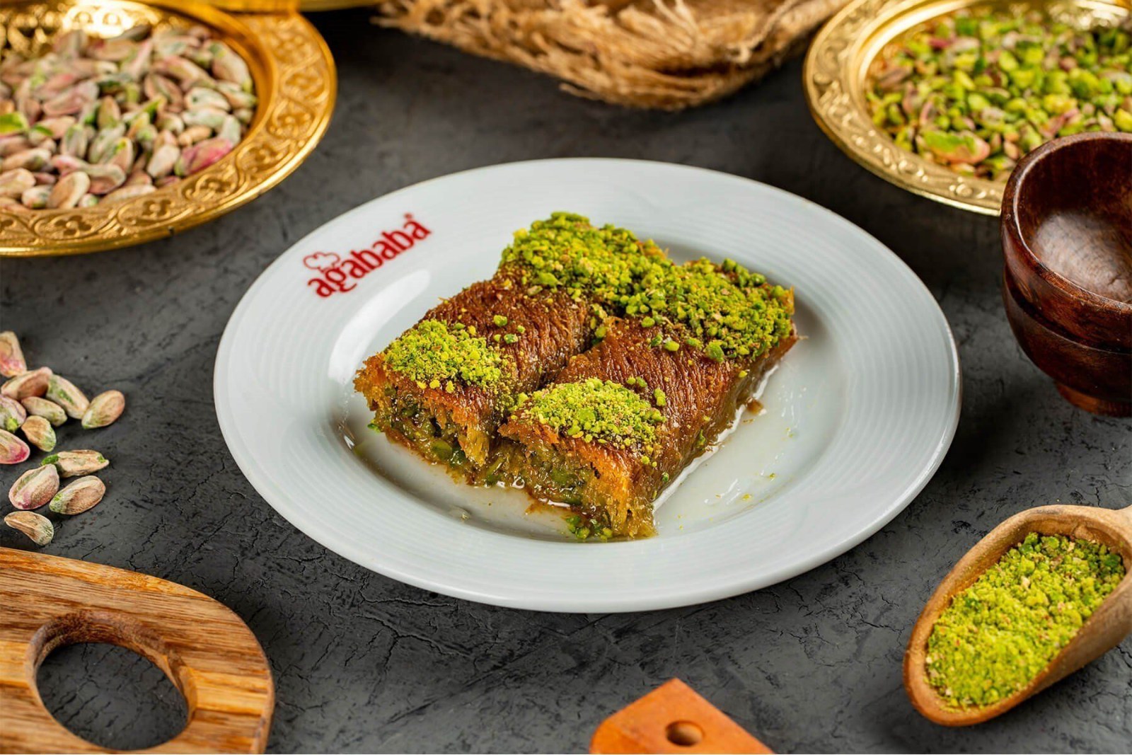 Fıstıklı Çubuk Kadayıf (500 Gram)