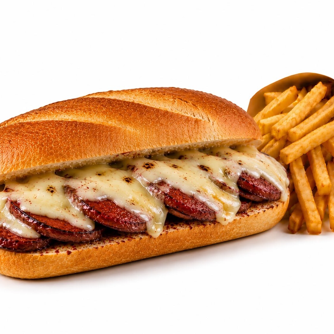 Kaşarlı Kadirli Usulü Sucuk Ekmek