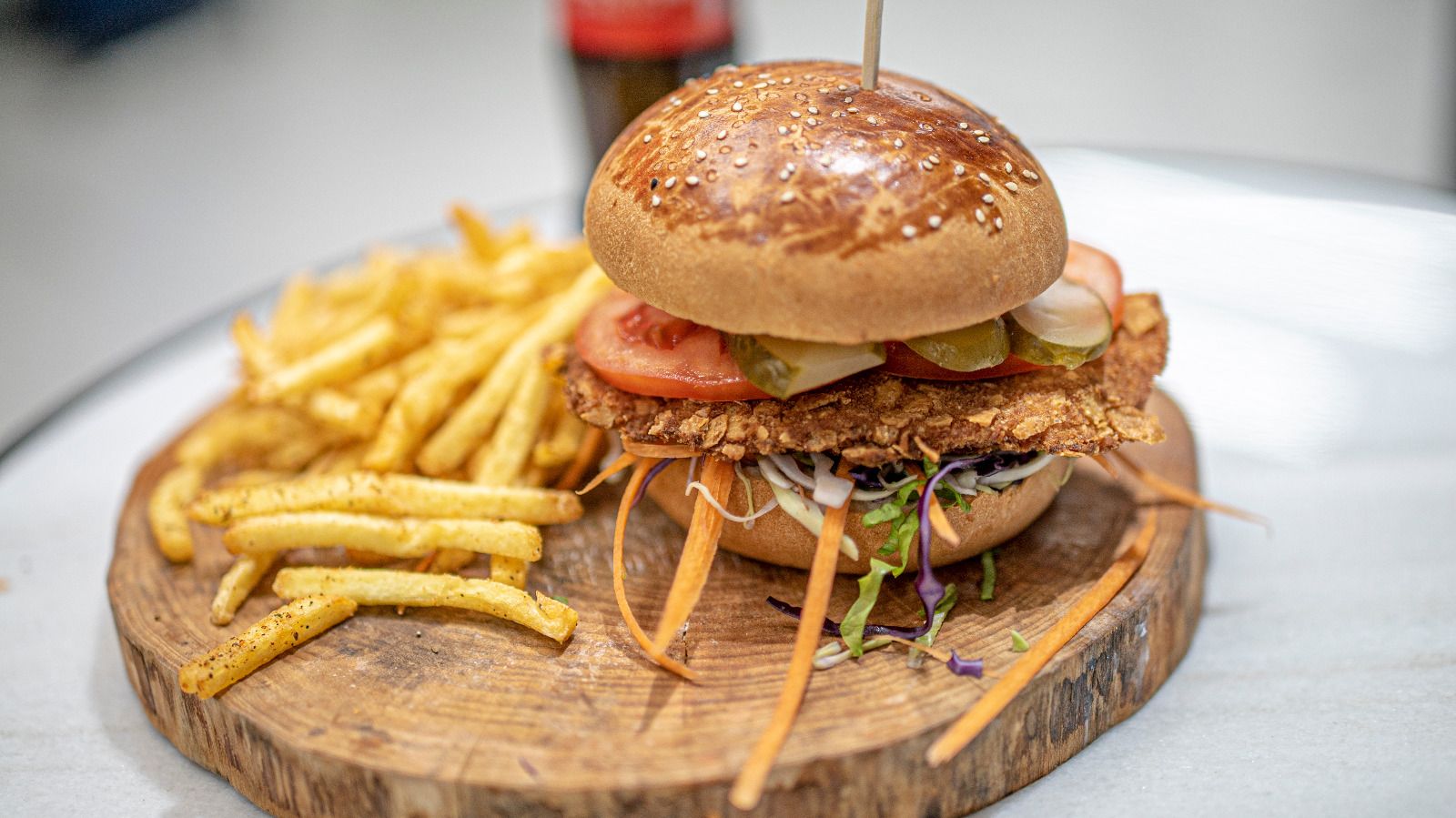 Çıtır Tavuk Burger