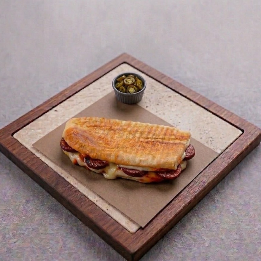 3 Çeyrek Sucuklu Tost