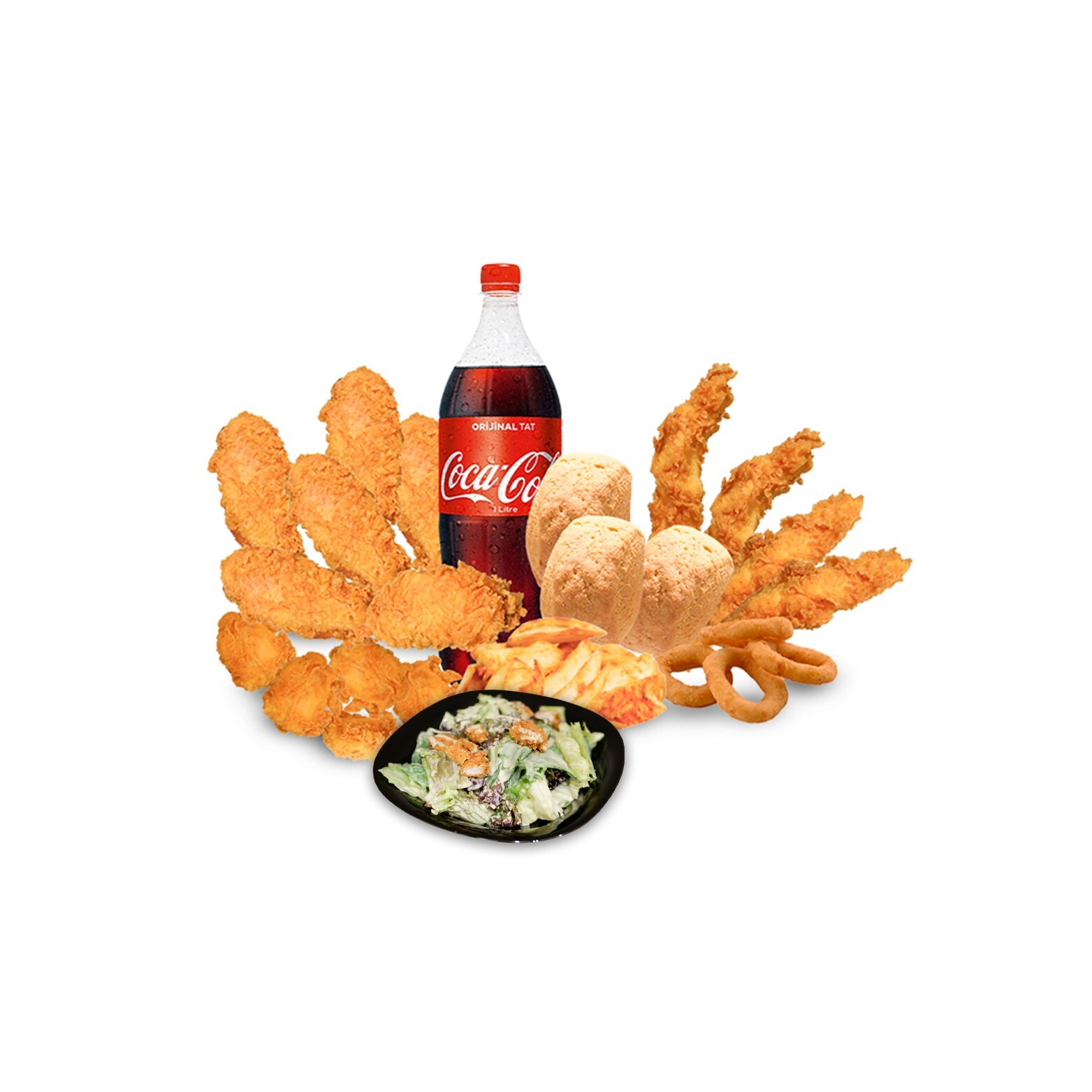 Fry Box Star Crispy (3 Kişilik Menü)