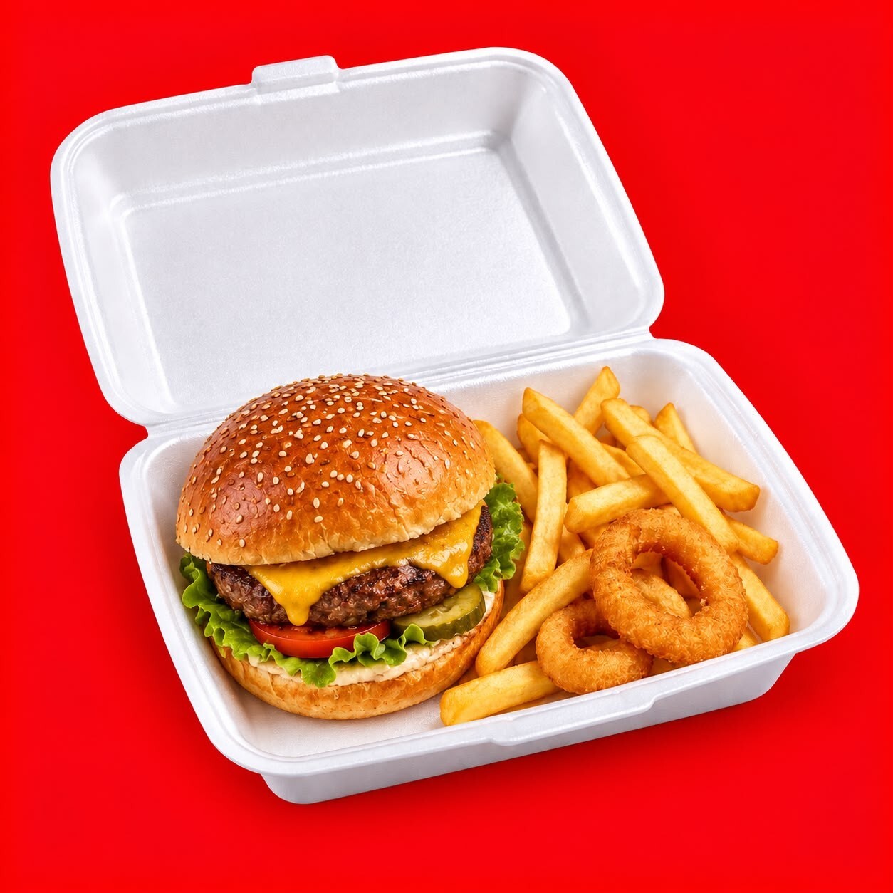 Chedarlı Klasik Burger