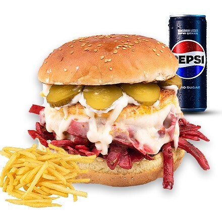 İso Çember Burger Menü
