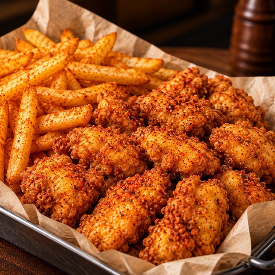 Baharatlı Cajun