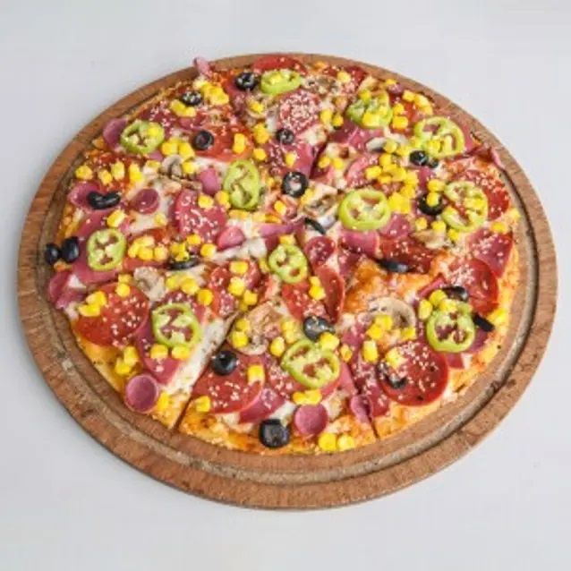 Süper Karışık Pizza (Orta)