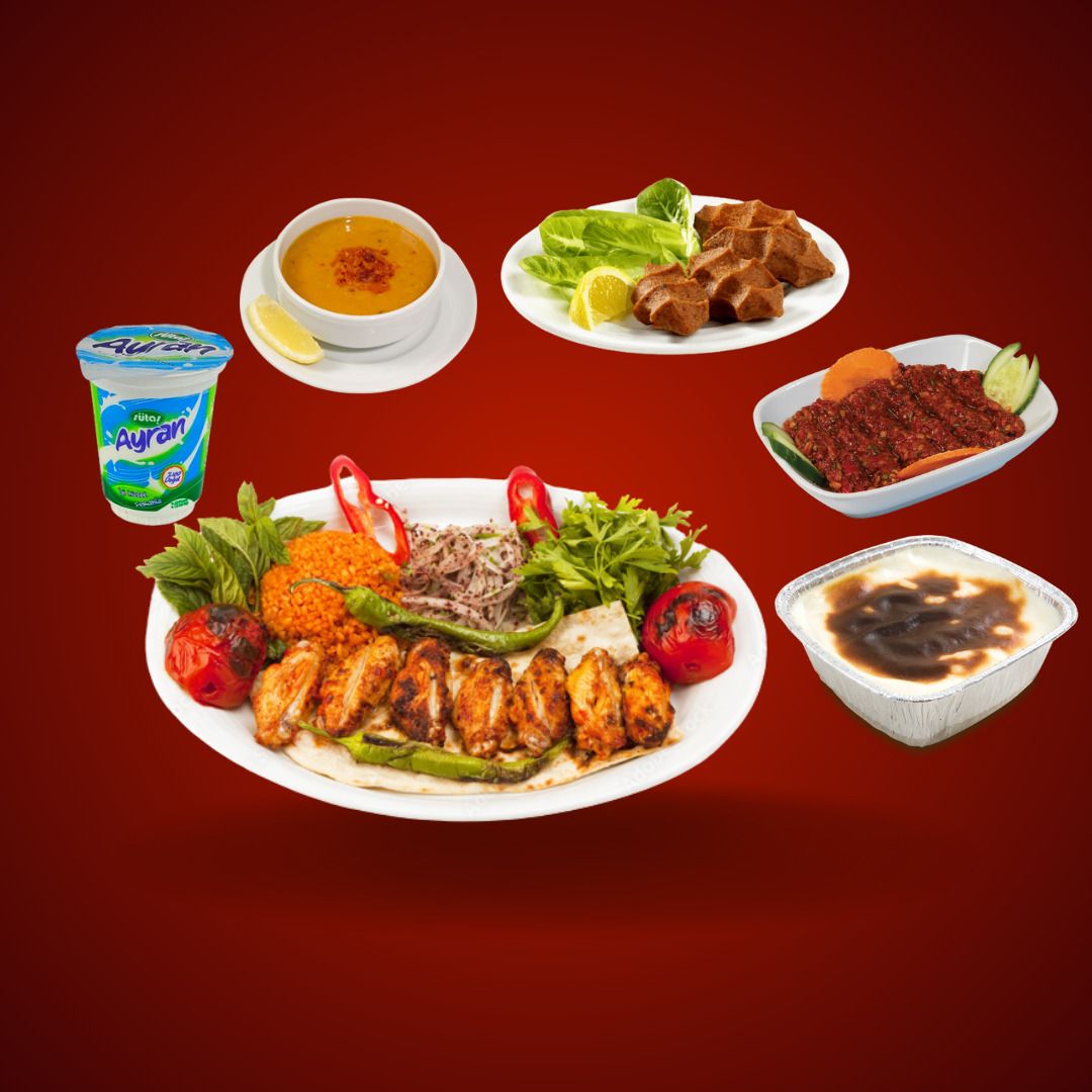 Tavuk Kanat Menüsü [ Tek Kişilik ]