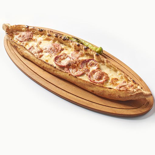 Kaşarlı Sucuklu Pide