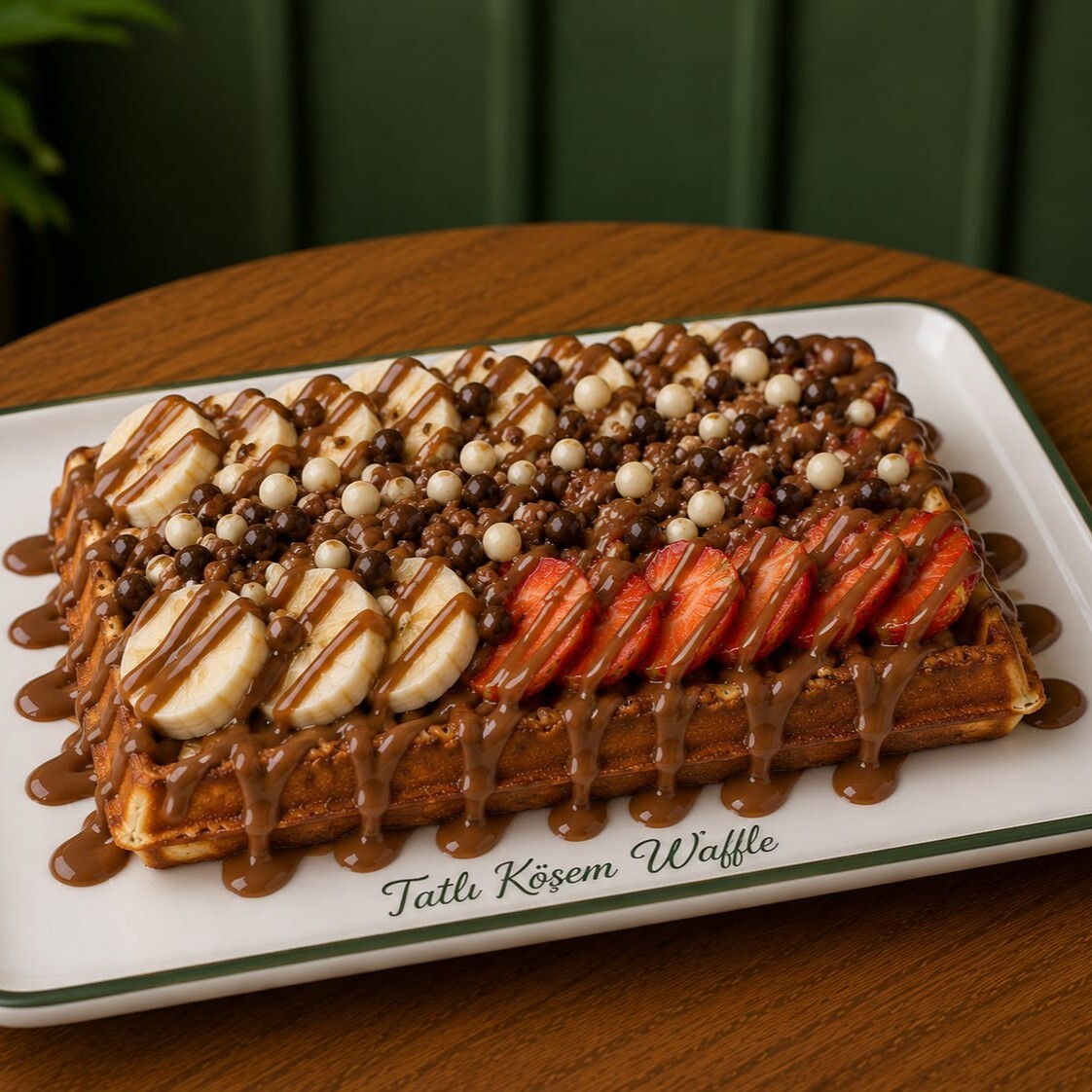 Klasik Waffle (Büyük Hamur)