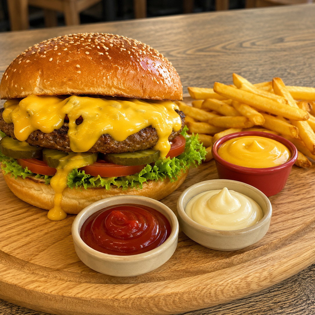 Classic Burger Menü