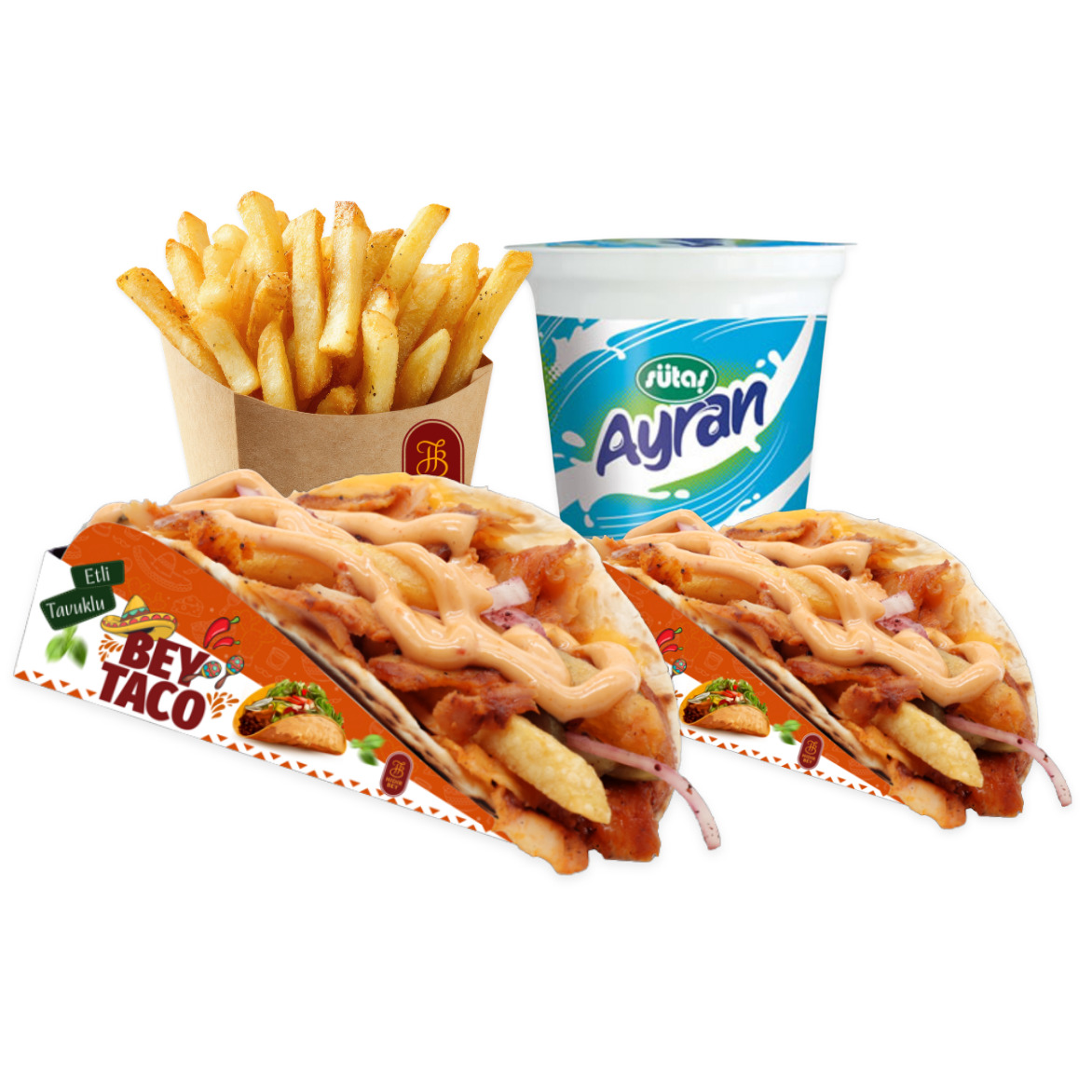 2'li Tavuk Beytako Menü