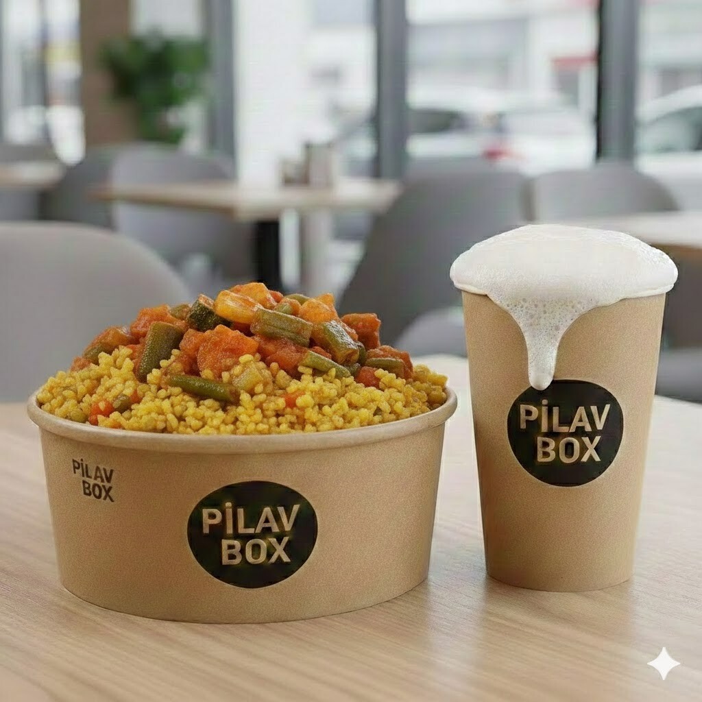 XXL Bulgur Üstü Sebze Türlü + İçecek