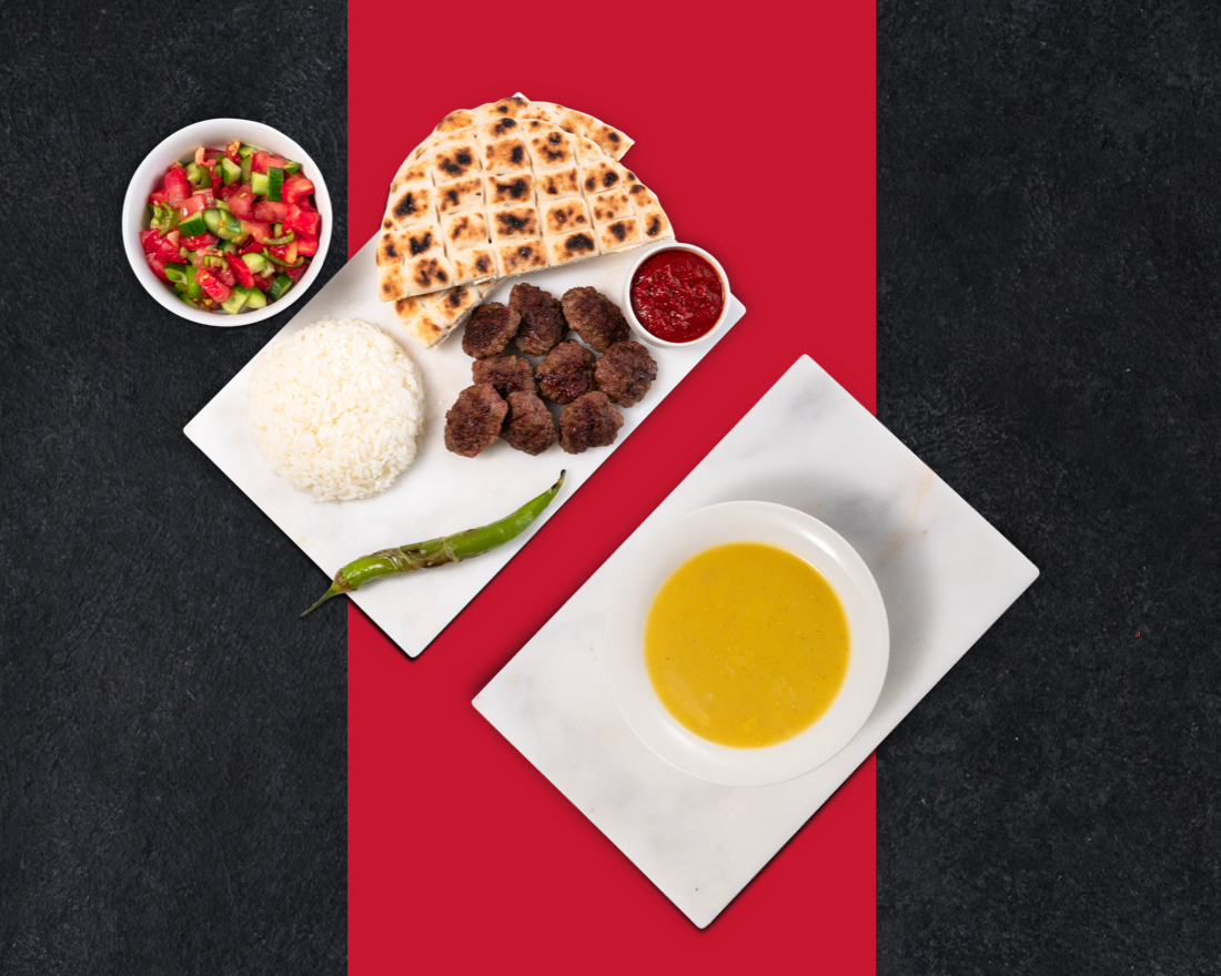 Köfte & Çorba Menü