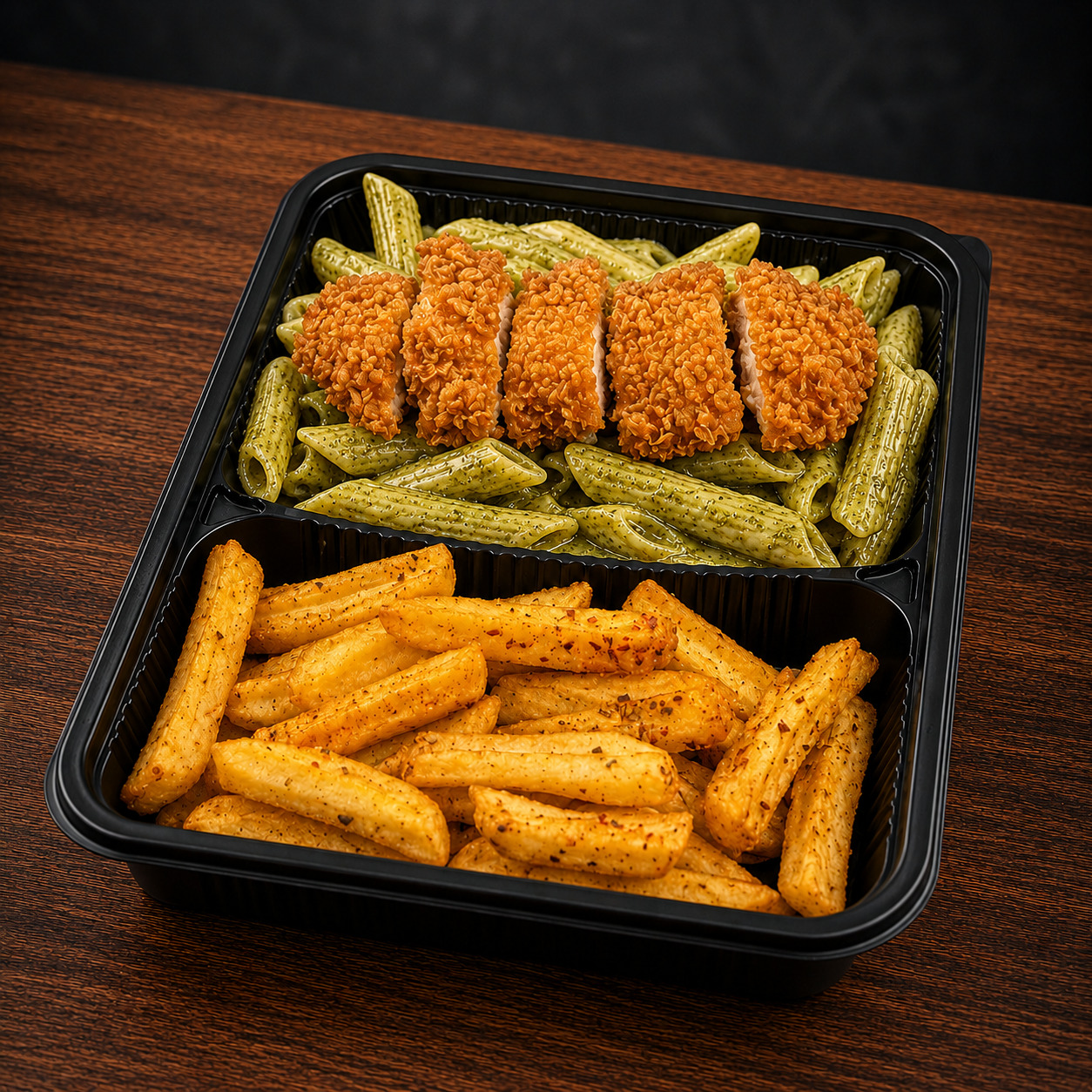 S^Nitz Pesto + Patates + İçecek