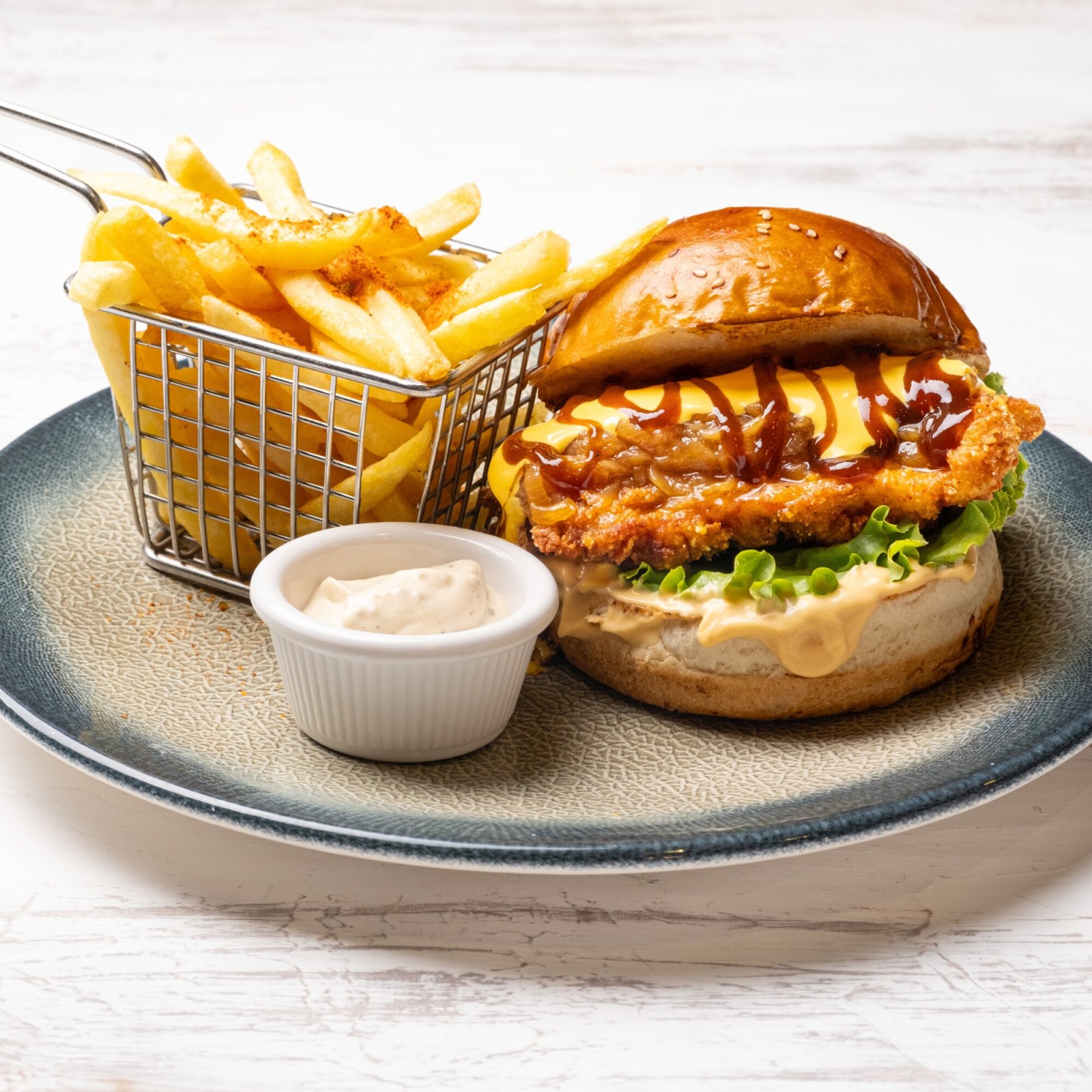 Chıcken Bbq Burger