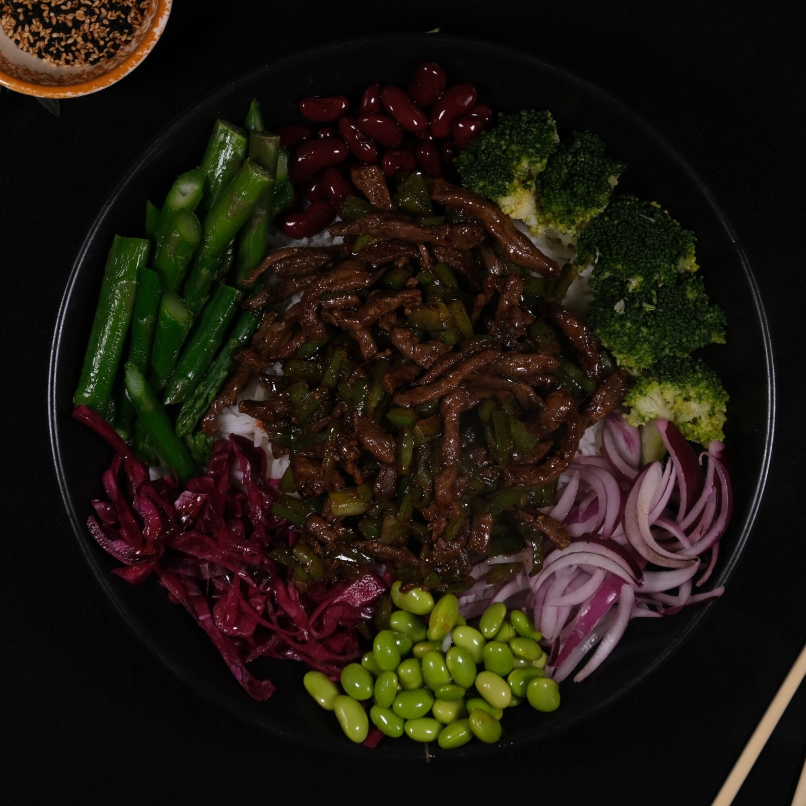 Sauteed Beef Bowl