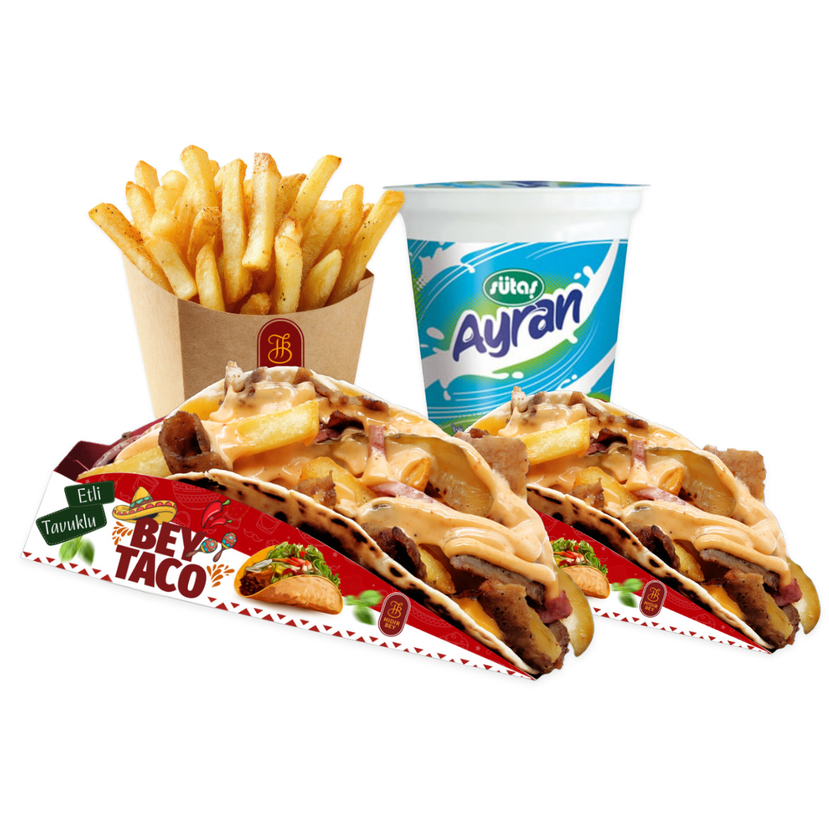 2'Li Et BeyTako Menü