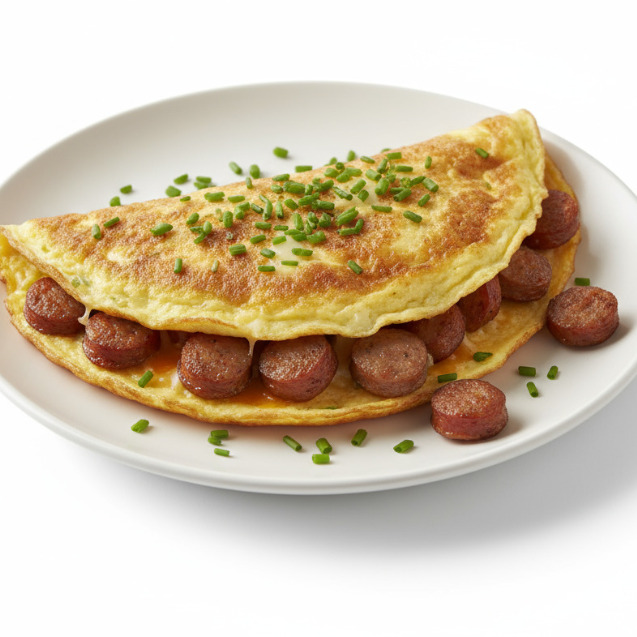 Sosisli Omlet