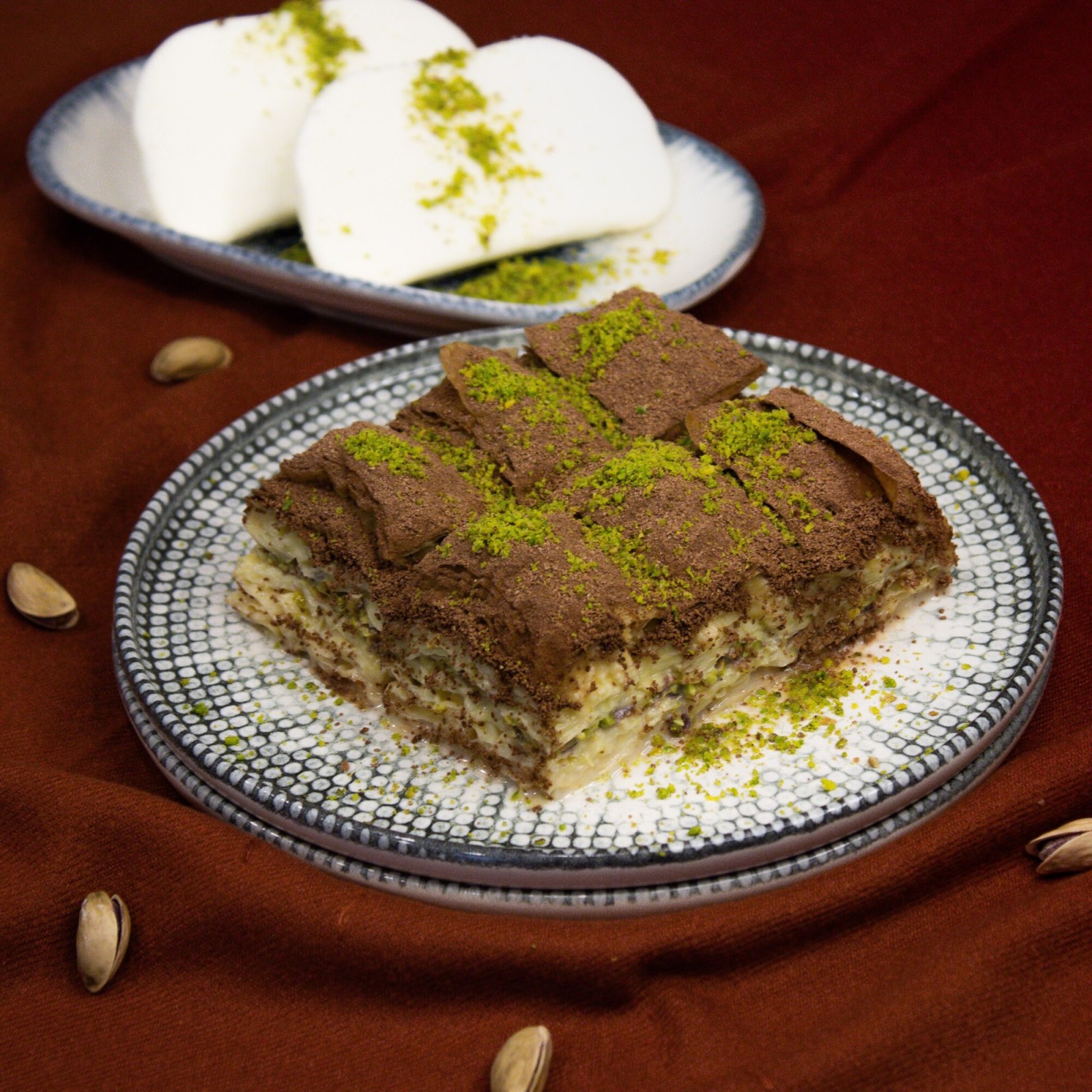 Antep Fıstıklı Soğuk Baklava (4 Dilim)