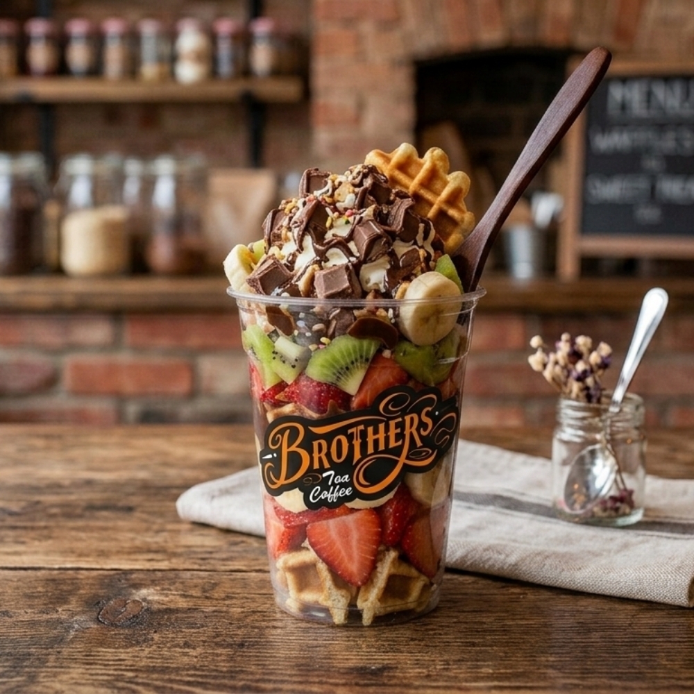 Brothers Waffle Cup Sütlü Çikolata