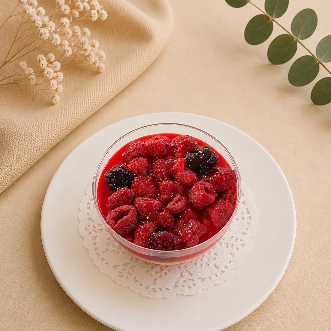 Orman Meyveli Panna Cotta