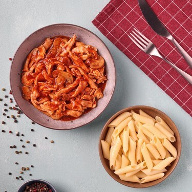 Barbekü Soslu Tavuk & Makarna