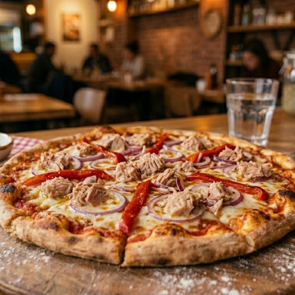 Ton Balıklı Pizza