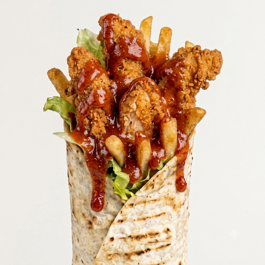 Cajun Fire (Acılı) Tenders Dürüm