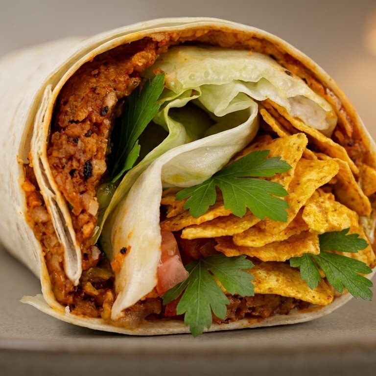 Doritoslu Çiğ Köfte Dürüm