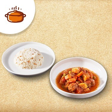 Sebzeli Sulu Köfte & Pirinç Pilavı
