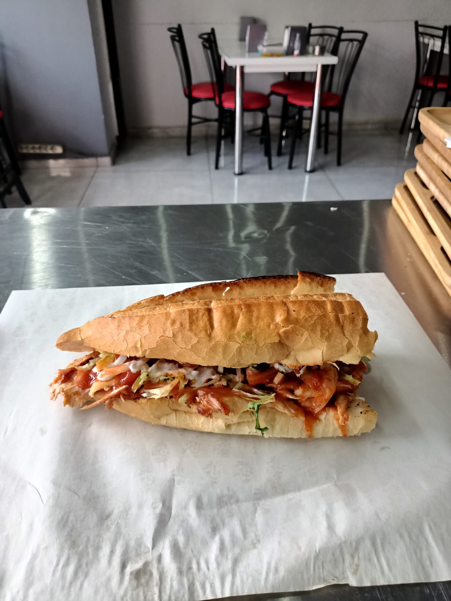Yarım Ekmek Arası Tavuk Döner 80 gr
