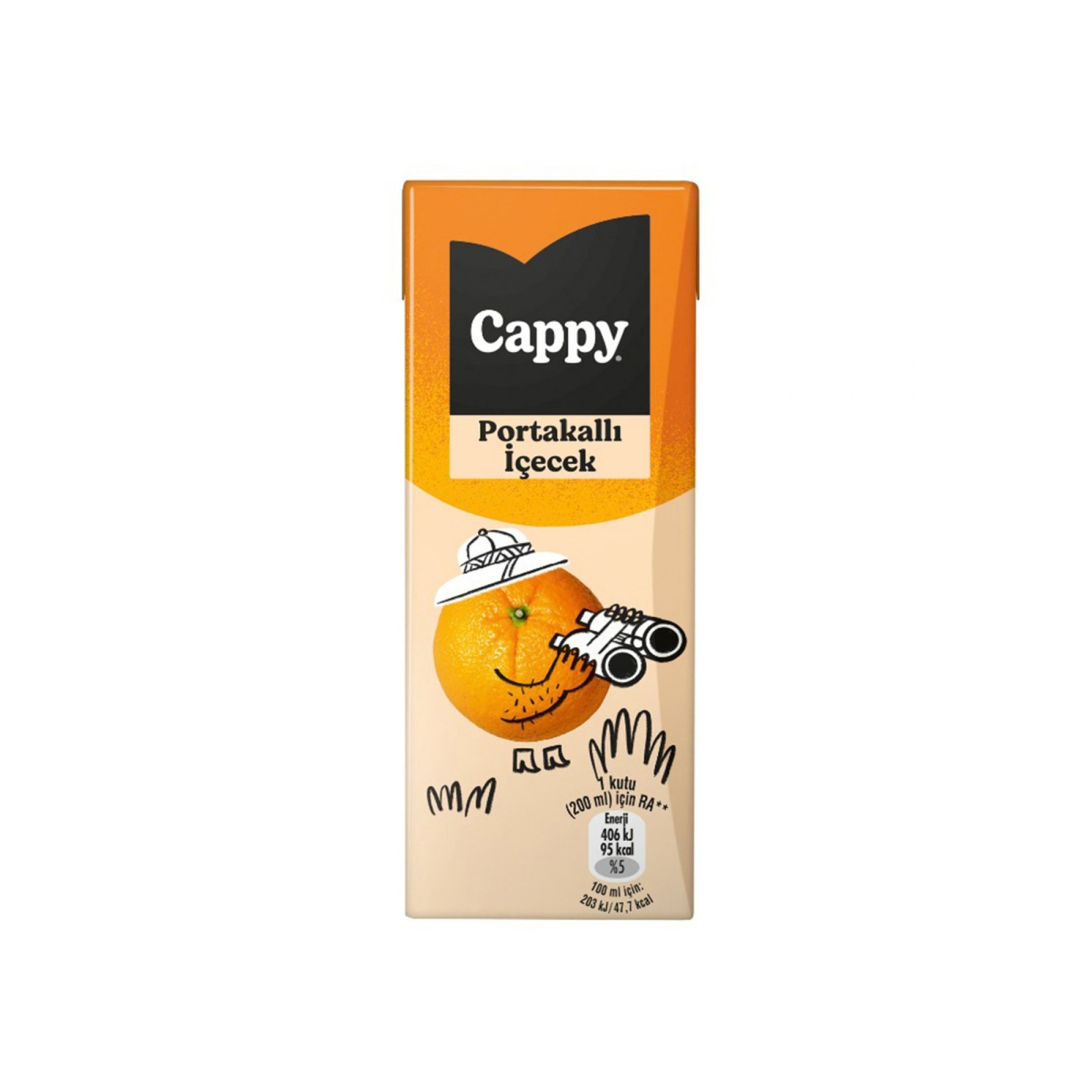 Cappy Portakallı (200 ml)