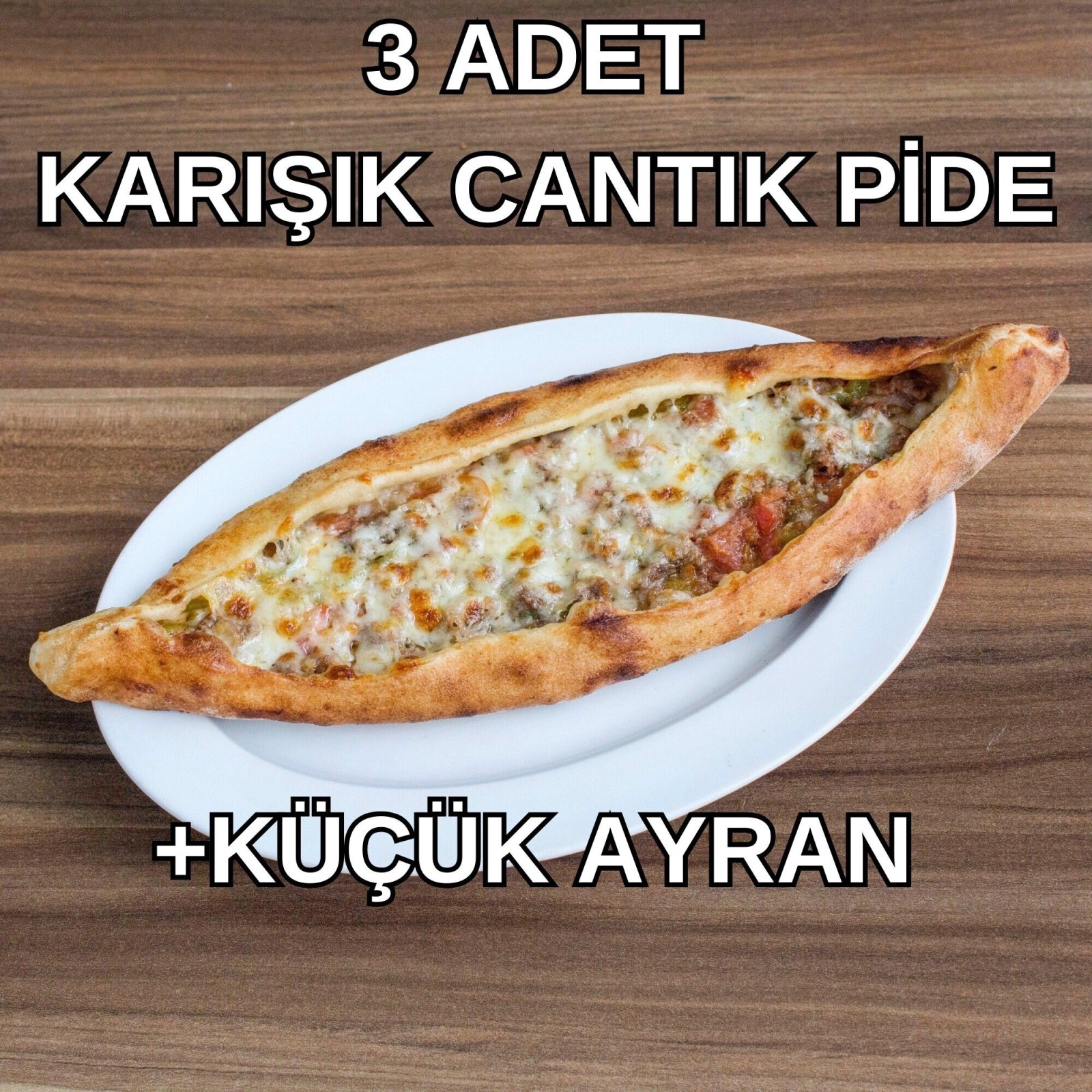 3'lü Karışık Cantık Menü