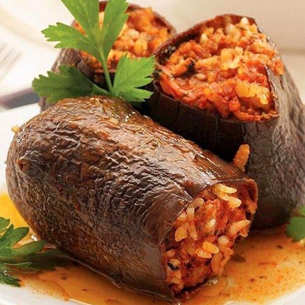 Kuru Patlıcan Dolması