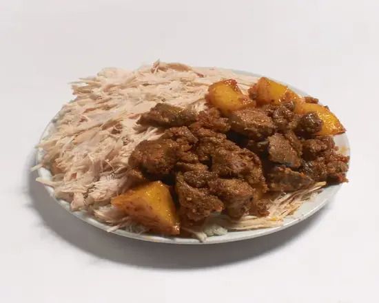 Bol Ciğerli Bol Tavuklu Pilav