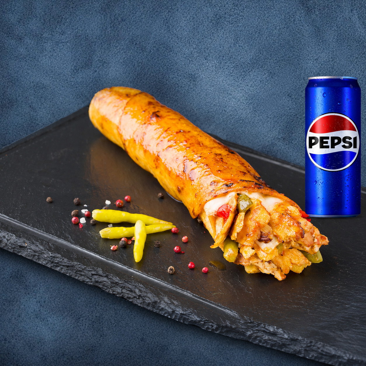 Normal Dürüm (90 gr) & Pepsi İçecek