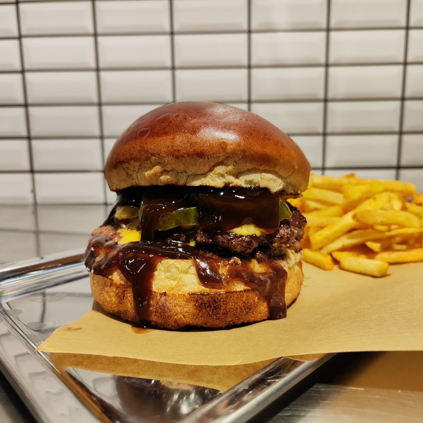 BBQ Smash Burger