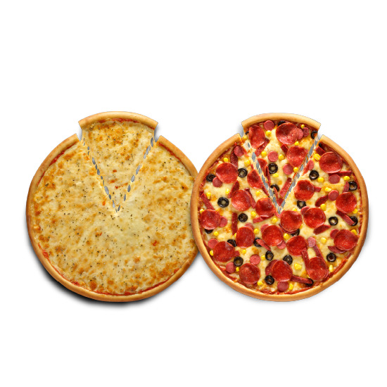 2 Orta Pizza Fırsatı