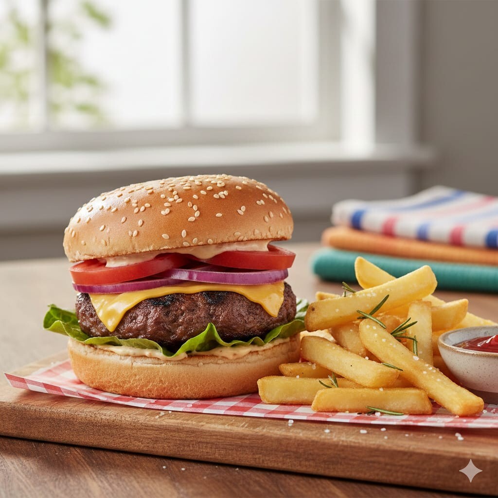 Zirve Cheeseburger Menü