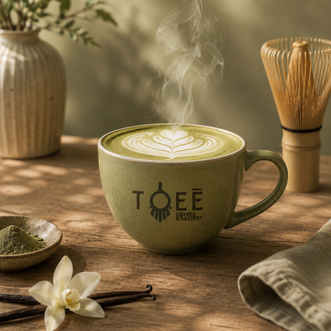 Vanilla Matcha Latte (14 oz)