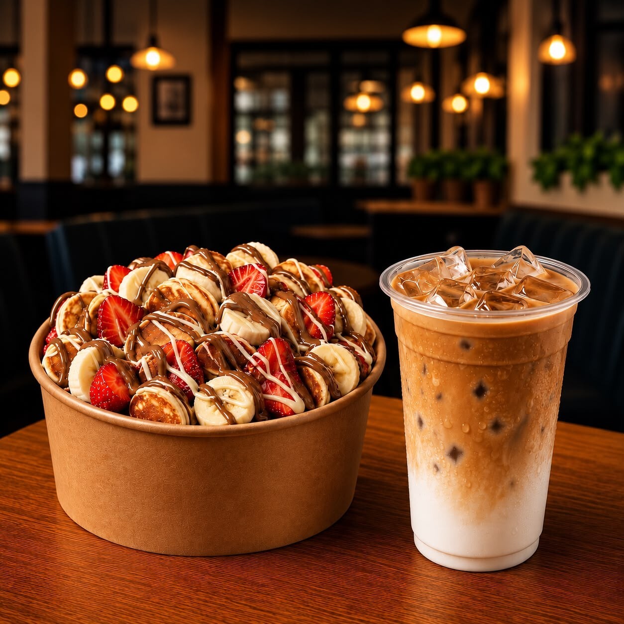 Kova Pankek + Ice Latte