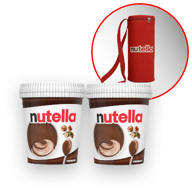 2’li Nutella Dondurulmuş Tatlı (Termal Çanta Hediyeli)