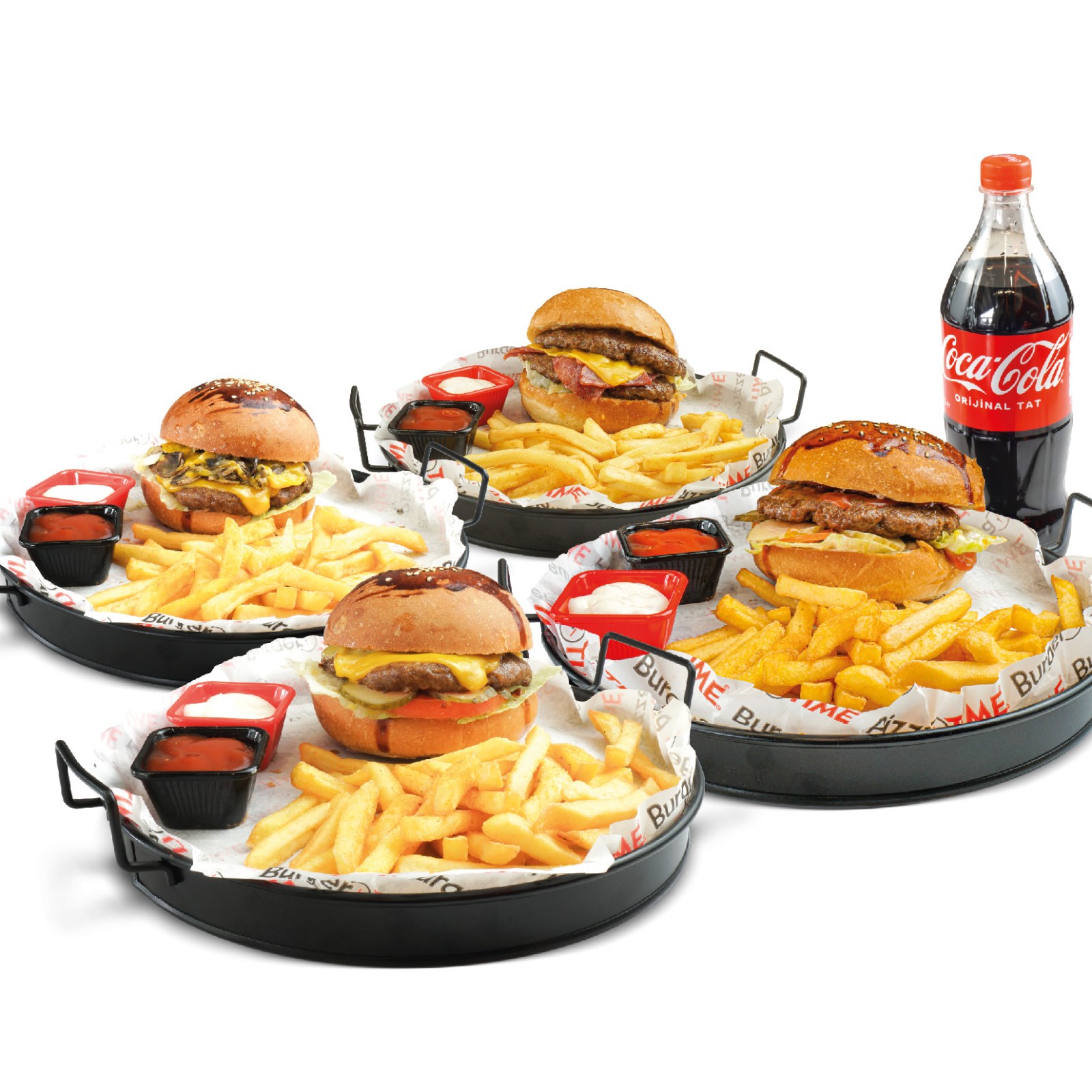4'lü Hamburger Menü