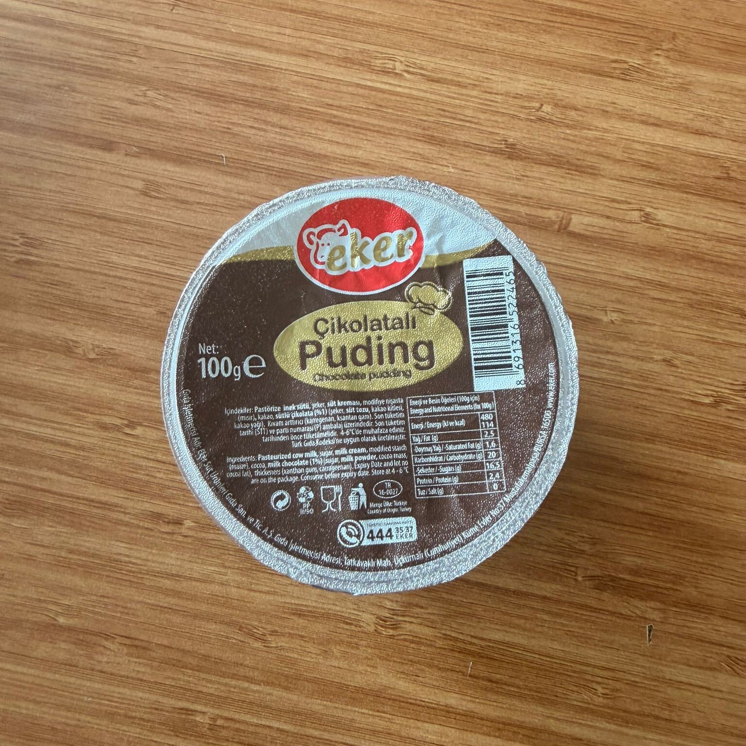 Çikolatalı Puding