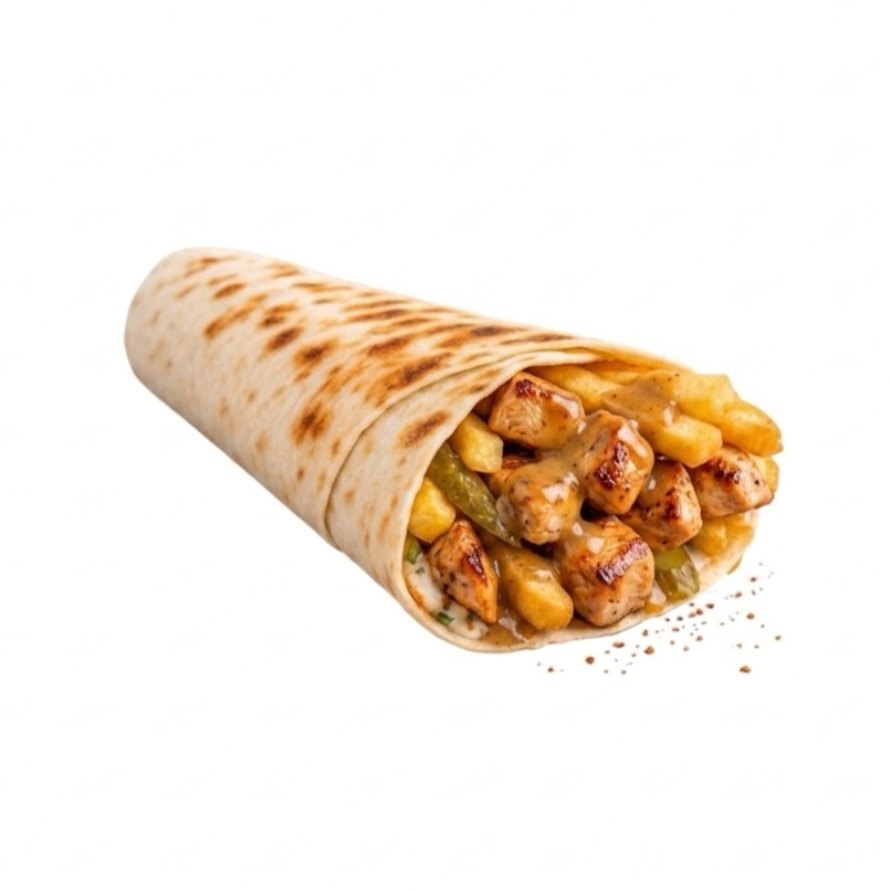 Soslu Tavuklu Wrap (30 Cm)