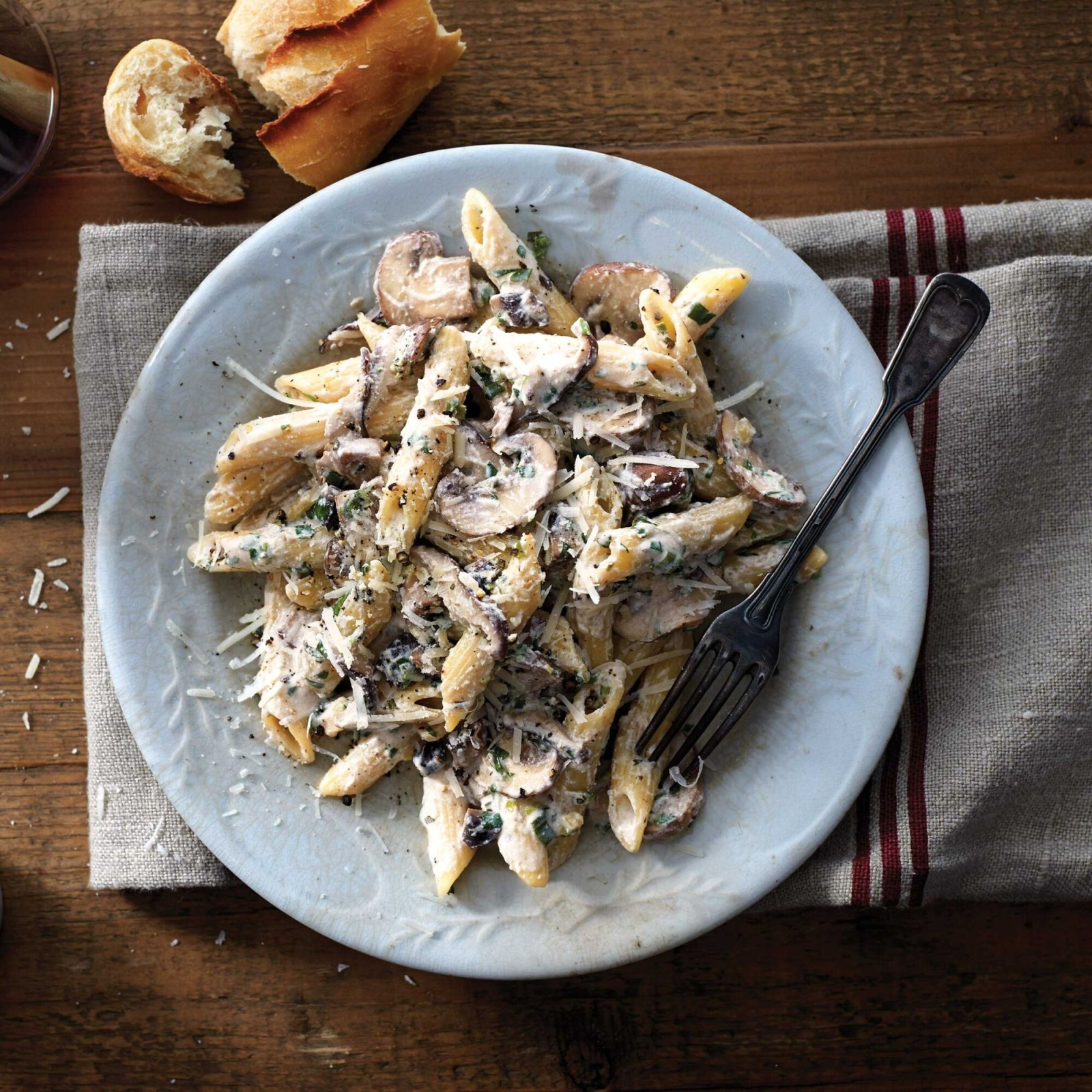 Penne Alfredo