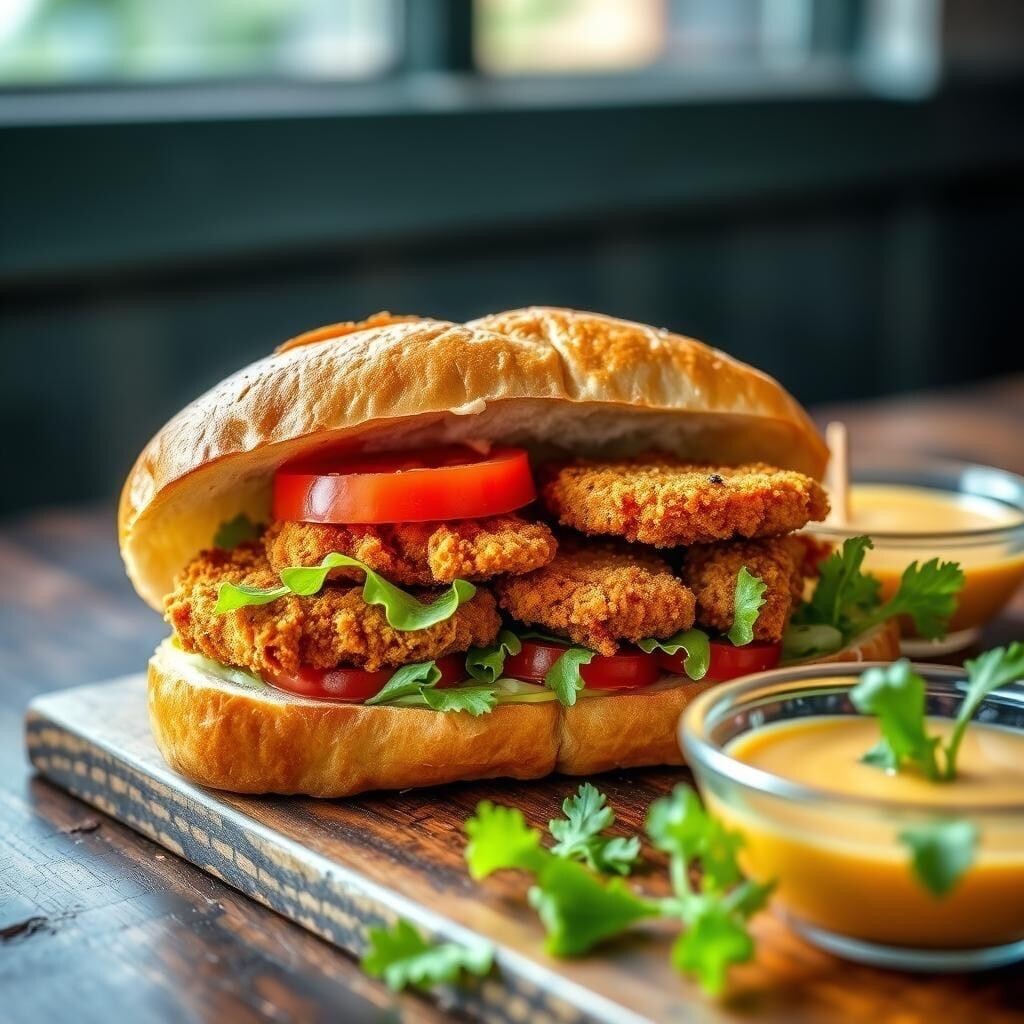Yarım Ekmek Arası Schnitzel
