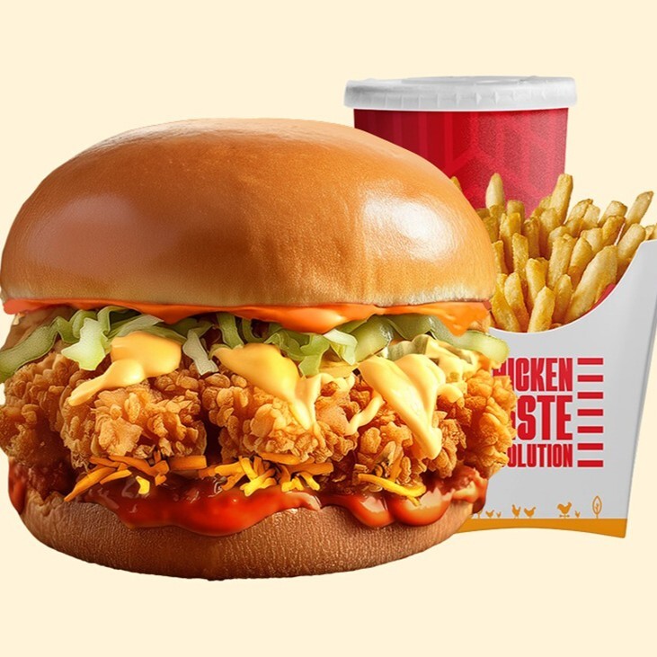Acılı Chıtır Burger Menü
