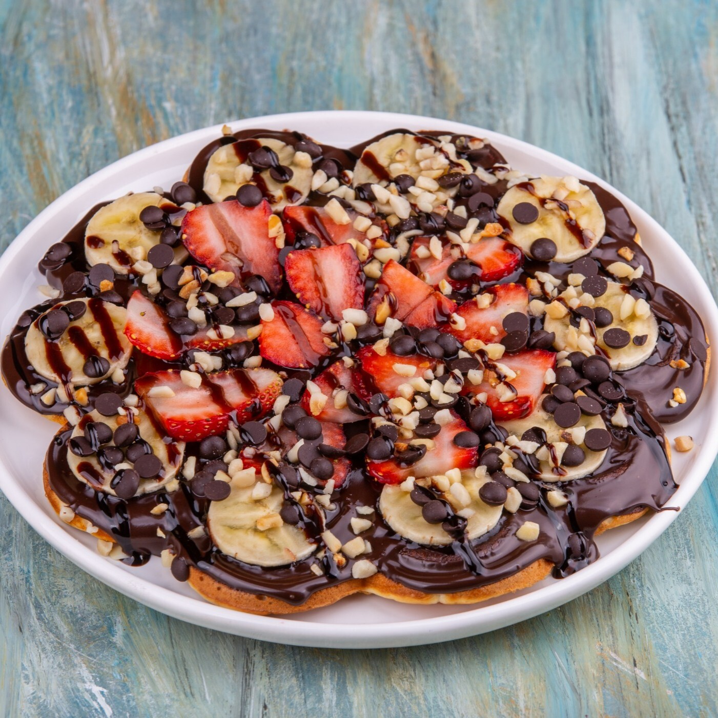 Amsterdam Çiçek Waffle
