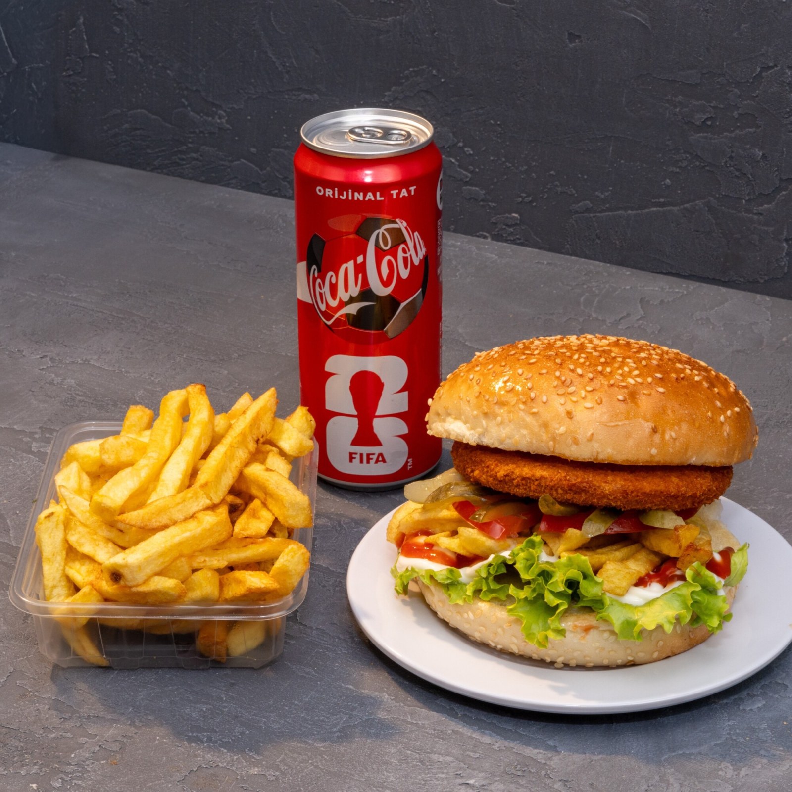 Tavuk Burger Menü
